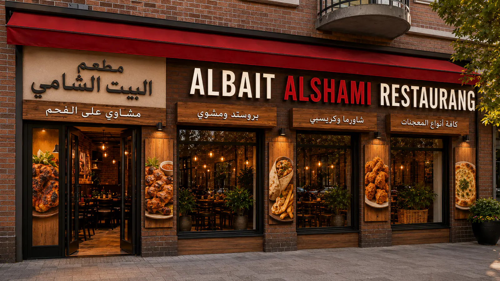 ALBAIT ALSHAMI RESTAURANG in central Helsingborg